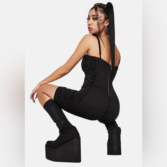 Rare Londo Side Ruched Cyclesuit - Picture 3 of 7